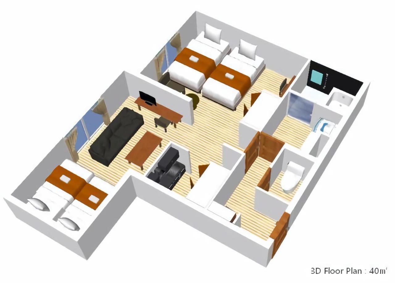 Grandrem Saiin Apartment Kyoto Exterior foto